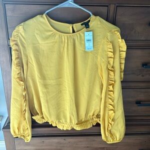 NWT, Ann Taylor gold top